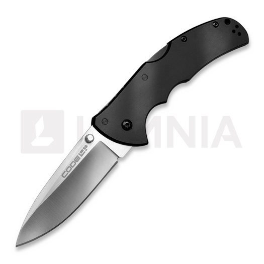 Cold Steel Code 4 Spear Point CPM S35VN kääntöveitsi, musta CS-58PAS