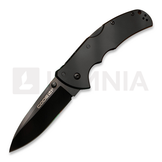 Nóż składany Cold Steel Code 4 Spear Point CPM S35VN, black/black CS-58PASB