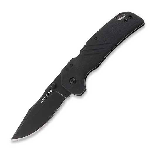 Cold Steel Engage 3 접이식 나이프, Drop Point, 검정 CS-FL-30DPLC-10B