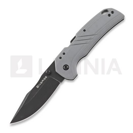 Cold Steel Engage 3 접이식 나이프, Drop Point, 회색 CS-FL-30DPLD-10BGY