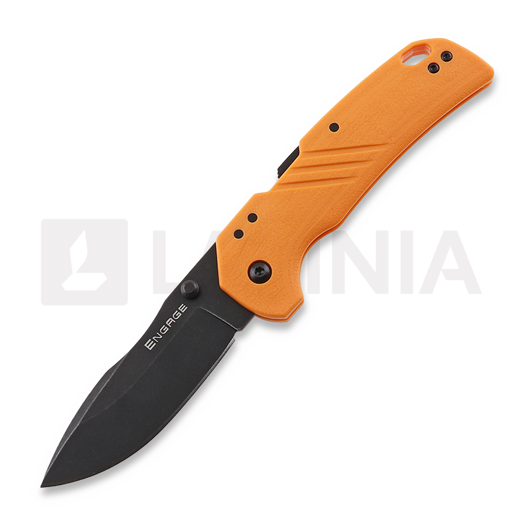Cold Steel Engage 3 접이식 나이프, Drop Point, 주황 CS-FL-30DPLD-BOZ
