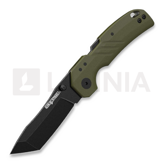Cold Steel Engage 3 접이식 나이프, Tanto, ODG CS-FL-30DPLT-BGZ