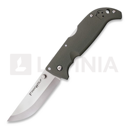 Cold Steel Finn Wolf Lockback 접이식 나이프, 초록 CS-20NPF