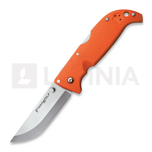 Cold Steel Finn Wolf k&auml;&auml;nt&ouml;veitsi, oranssi CS-20NPJ