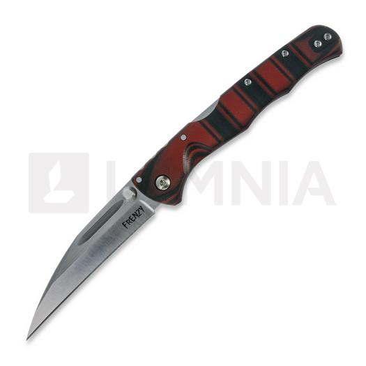 Cold Steel Frenzy II sulankstomas peilis, Red/Black G10 CS-FL-35FRN-RDSA