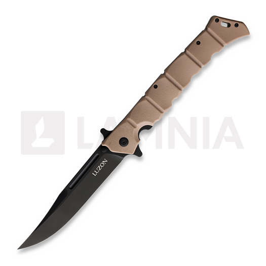 Складной нож Cold Steel Large Luzon Black, Desert Tan CS20NQXDTBK