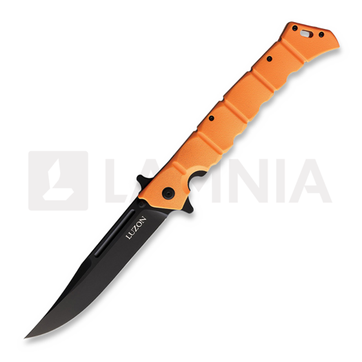 Cold Steel Large Luzon Black fällkniv, orange CS20NQXORBK