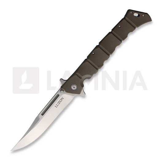 Nóż składany Cold Steel Large Luzon Satin, Dark Earth CS20NQXDEST