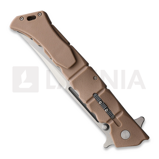 Cold Steel Large Luzon Satin sulankstomas peilis, Desert Tan CS20NQXDTST
