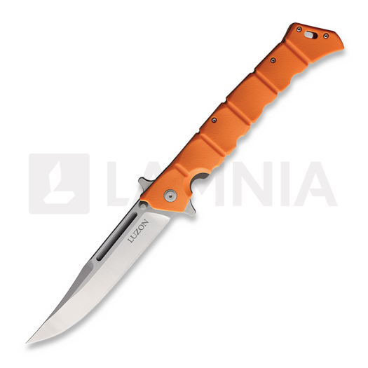Nóż składany Cold Steel Large Luzon Satin, pomarańczowa CS20NQXORST