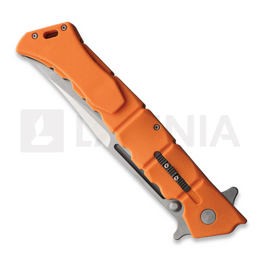 Cold Steel Large Luzon Satin sulankstomas peilis, oranžinėnge CS20NQXORST
