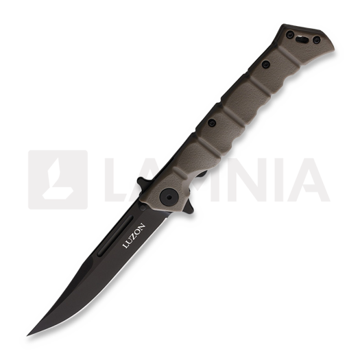 Cold Steel Medium Luzon Black kääntöveitsi, Dark Earth CS20NQLDEBK