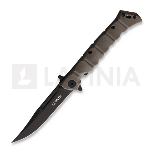 Складной нож Cold Steel Medium Luzon Black, Dark Earth CS20NQLDEBK