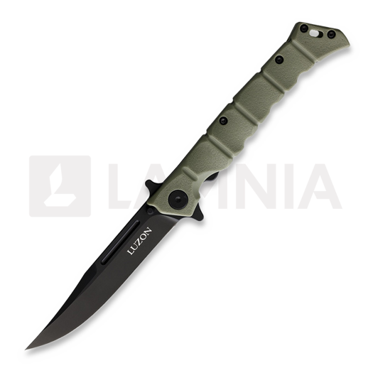 Nóż składany Cold Steel Medium Luzon Black, oliwkowa CS20NQLODBK