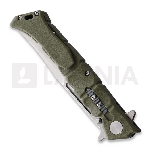 Coltello pieghevole Cold Steel Medium Luzon Stonewashed, verde CS20NQLODSW