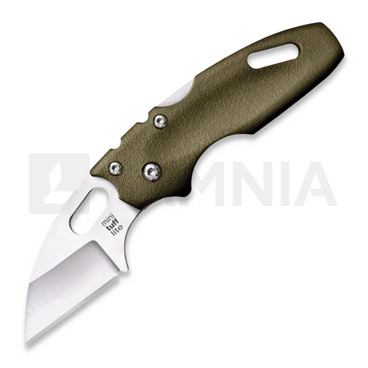 Cold Steel Mini Tuff Lite Plain Edge kääntöveitsi, oliivinvihreä CS-20MTGD