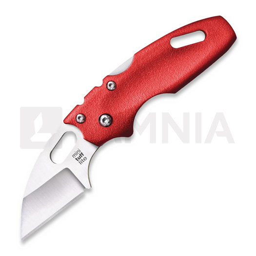 Cold Steel Mini Tuff Lite Plain Edge folding knife, red CS-20MTR