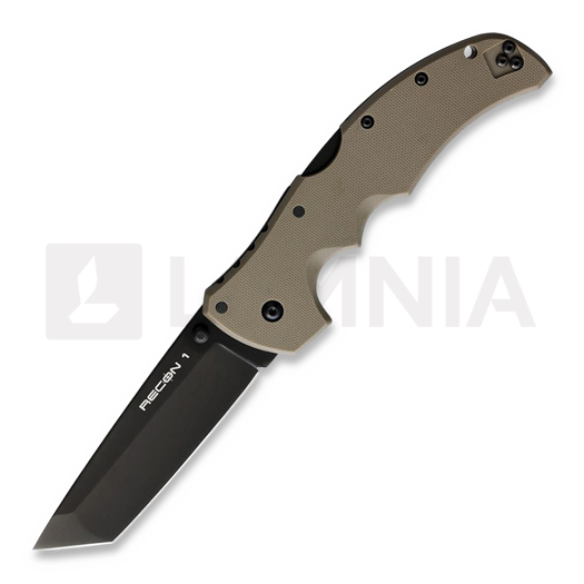 Nóż składany Cold Steel Recon 1 Lockback Tanto DE CS27BTDEBK