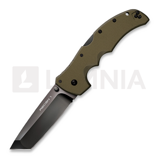 Cold Steel Recon 1 Tanto CTS-XHP kääntöveitsi, oliivinvihreä CS-27TLTVG