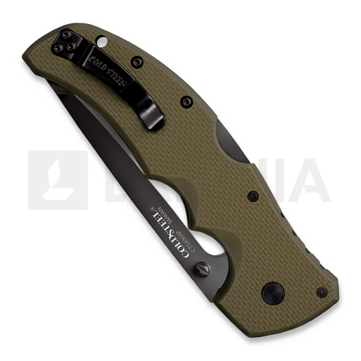 Cold Steel Recon 1 Tanto CTS-XHP k&auml;&auml;nt&ouml;veitsi, oliivinvihre&auml; CS-27TLTVG