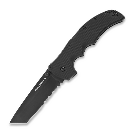Cold Steel Recon 1 Tanto folding knife, serrated CS-27BTH