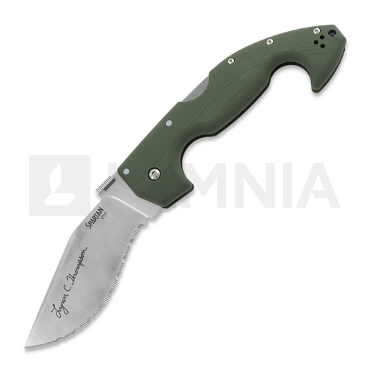 Cold Steel Spartan Lynn Thompson Signature 접이식 나이프 CS-21STAA