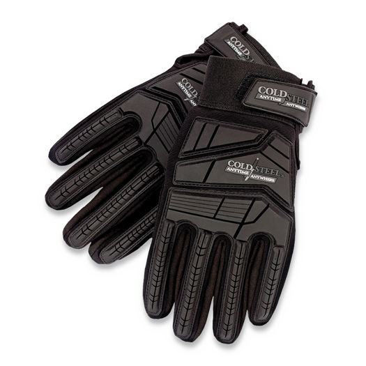Lõikekindlad kummikindad Cold Steel Tactical Glove, must