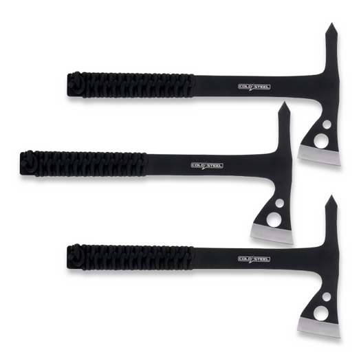 Cold Steel Throwing Axes 1.75" Blade, 3 Pack With Sheath CS-TH-175AX3PK