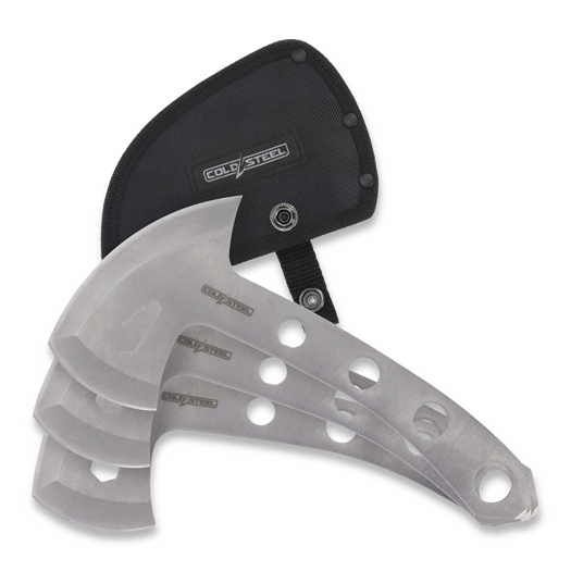 Cold Steel Throwing Axes 5" Blade, 3 Pack With Sheath CS-TH-50AX3PK