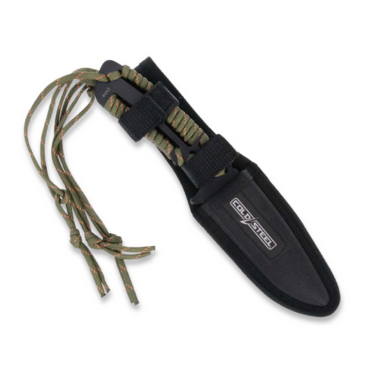 Cold Steel Throwing Knives With Paracord Handle, 3 Pack CS-TH-44KVD3PK