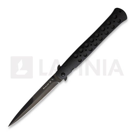 Cold Steel Ti-Lite Linerlock 접이식 나이프, 검정 CS26SXPBKBK