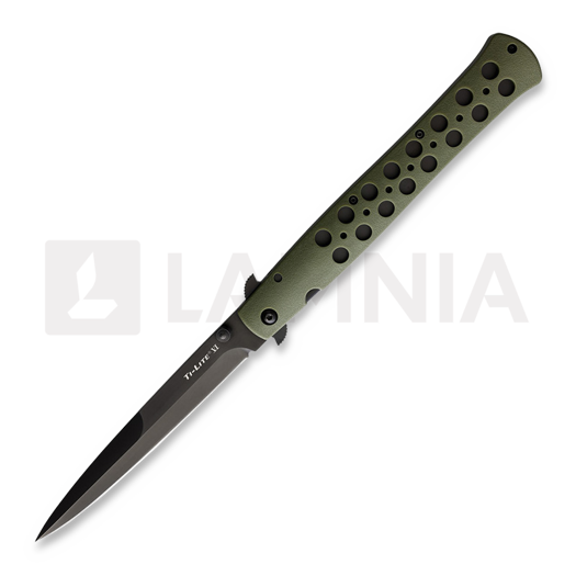 Skladací nôž Cold Steel Ti-Lite Linerlock, zelená CS26SXPODBK