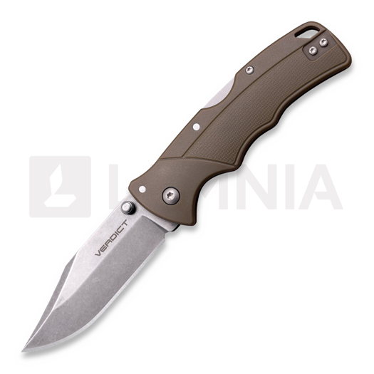 Cold Steel Verdict 4116Ss / 3in Clip Pt 접이식 나이프 CS-FLC3CPSSFDE