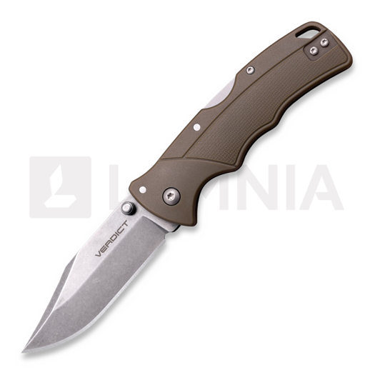 Cold Steel Verdict 4116Ss / 3in Clip Pt folding knife CS-FLC3CPSSFDE
