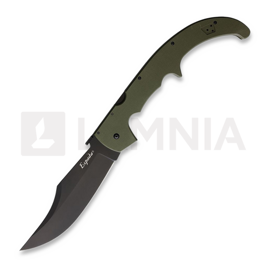 Cold Steel XL Espada Black kääntöveitsi, OD green CS62MGCODBK