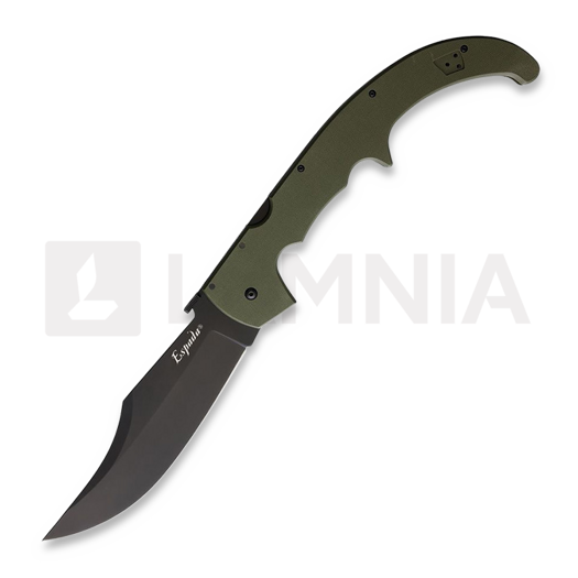 Navalha Cold Steel XL Espada Black, OD green CS62MGCODBK
