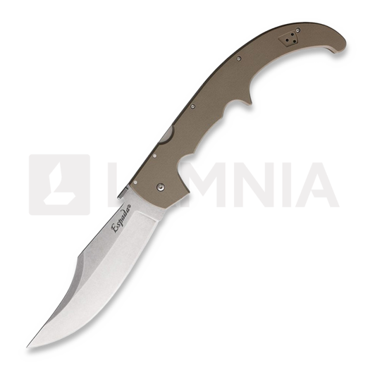 Coltello pieghevole Cold Steel XL Espada Stonewashed, dark earth CS-62MGCDESW
