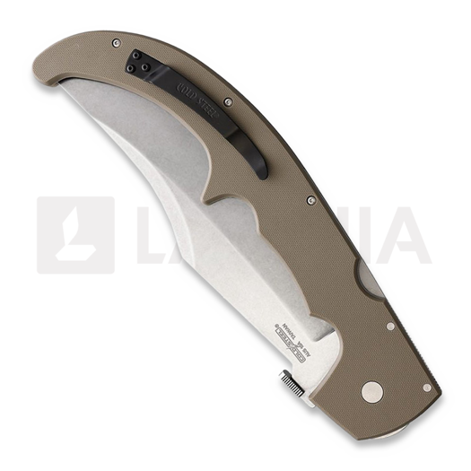 Cold Steel XL Espada Stonewashed k&auml;&auml;nt&ouml;veitsi, dark earth CS-62MGCDESW