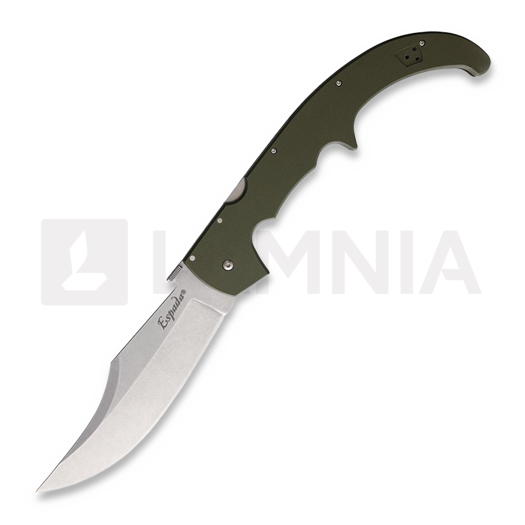 Saliekams nazis Cold Steel XL Espada Stonewashed, OD green CS-62MGCODSW