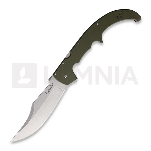 Couteau pliant Cold Steel XL Espada Stonewashed, OD green CS-62MGCODSW