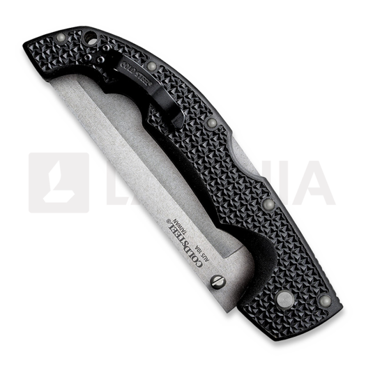 Couteau pliant Cold Steel XL Voyager Lockback Tanto, lame &agrave; dents CS-29AXTS