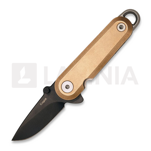 Craighill Lark Framelock Brass סכין מתקפלת