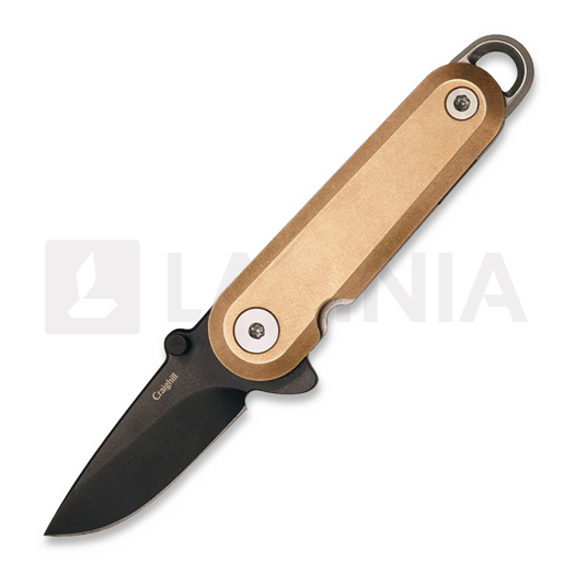 Coltello pieghevole Craighill Lark Framelock Brass