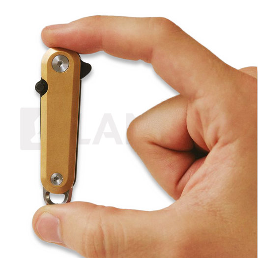 Craighill Lark Framelock Brass sulankstomas peilis