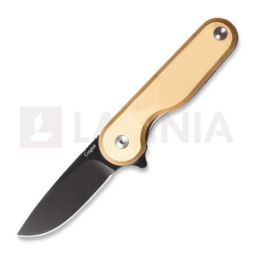 Coltello pieghevole Craighill Rook Framelock Brass