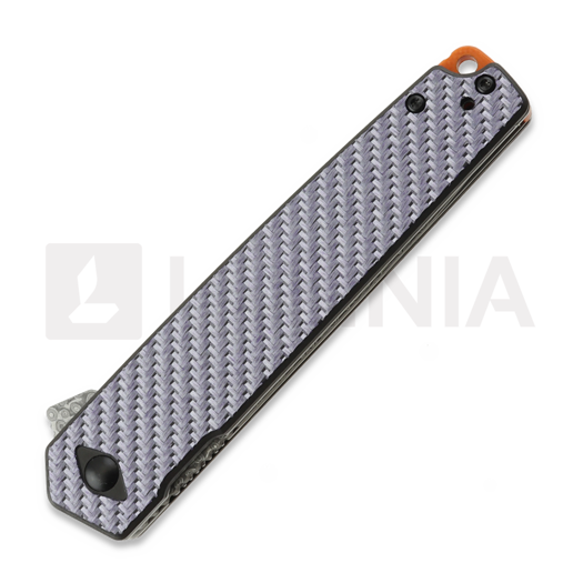 Navalha Critical Strike L507 - Damascus - Carbon Fiber, p&uacute;rpura