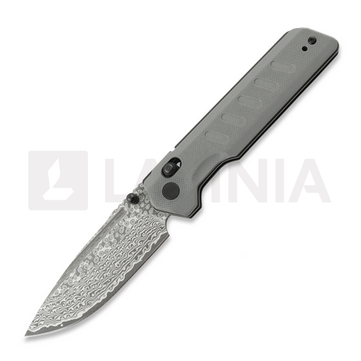 Navalha Critical Strike X504 - Damascus - G10, cinza