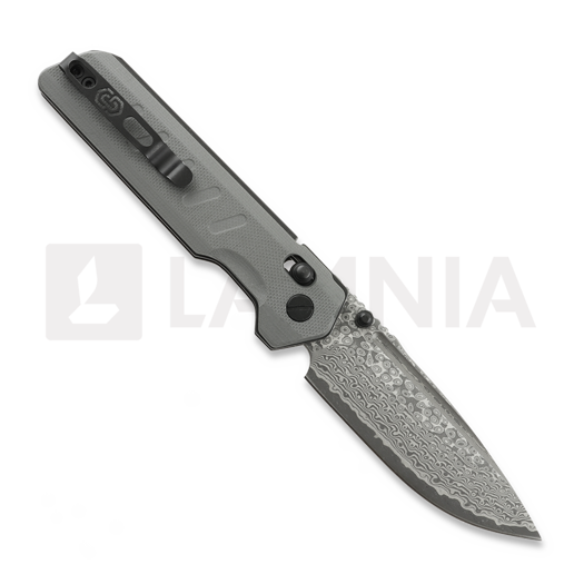 Navalha Critical Strike X504 - Damascus - G10, cinza
