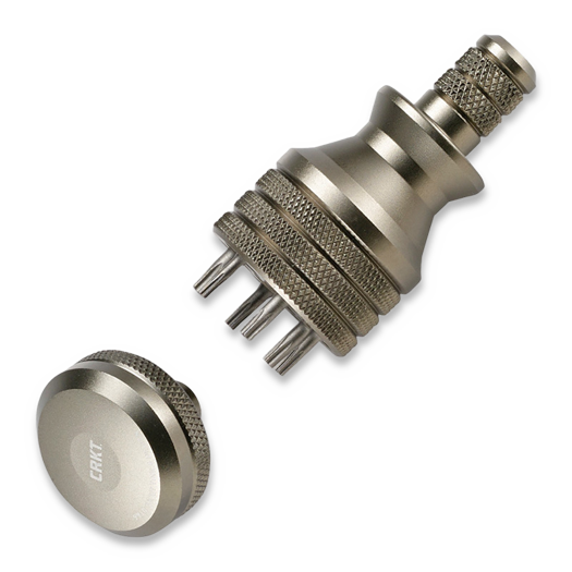 CRKT 6 Bit Driver Tool Silver