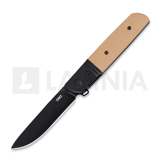CRKT Bamboozled 접이식 나이프, 갈색